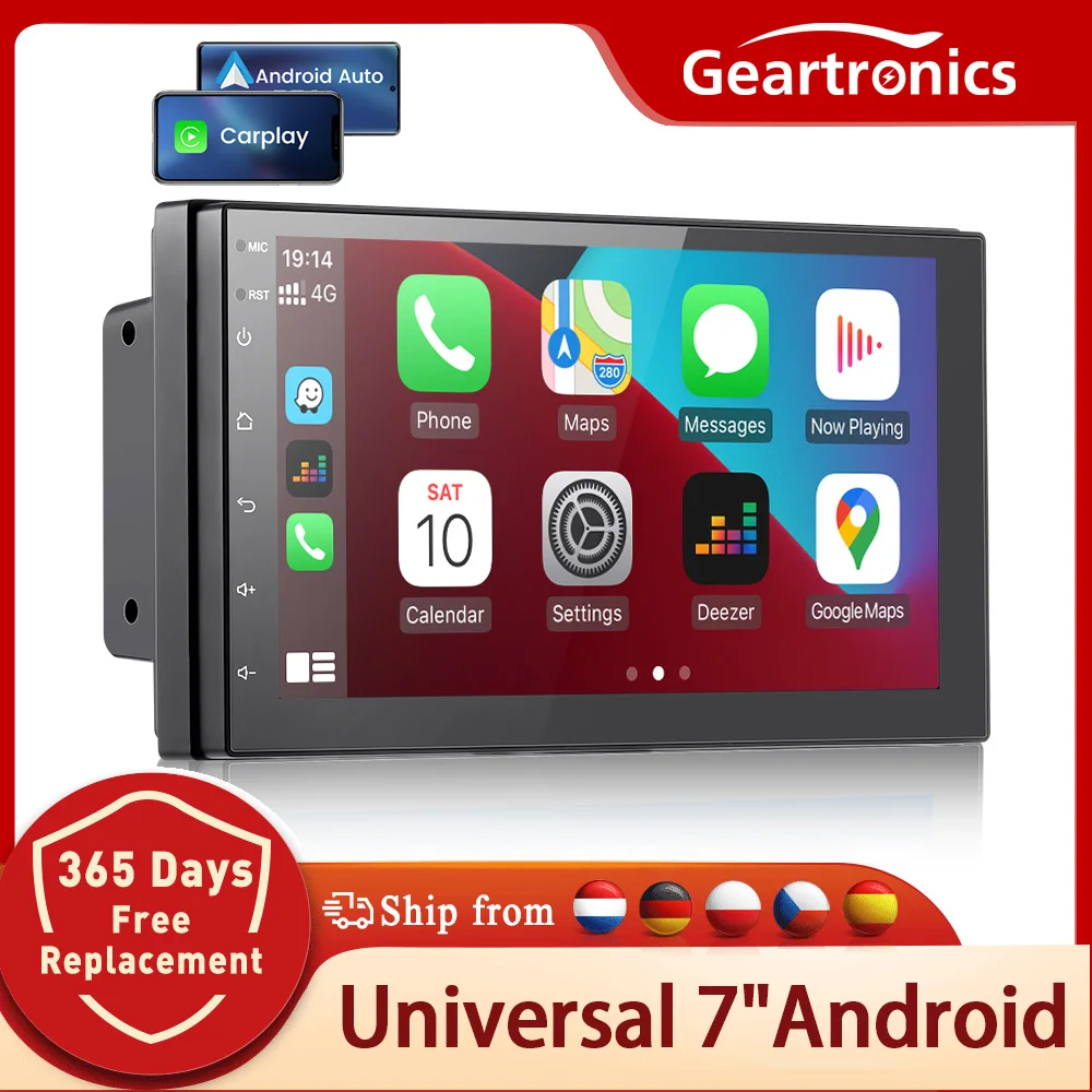 Android 13 Car Radio 2 Din Multimedia Video Player Carplay Android Auto Universal 7 Inch 2 din android Navigation Auto Stereo