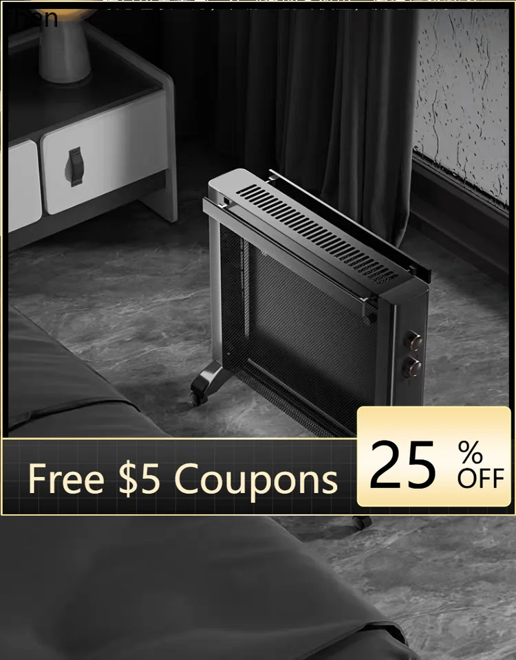 AB سخان منزلي مشعاع حراري موفر للطاقة تسخين سريع فرن غشاء تسخين كهربائي صامت #2