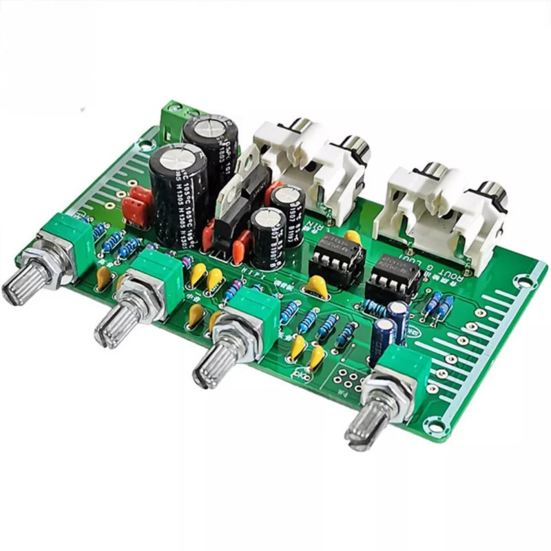 SOTAMIA Hifi Fever Level Pre Amplifier Pre Stage Tuning Board Dual Operation Amplifier Board Bluetooth Sound Box Home Theater