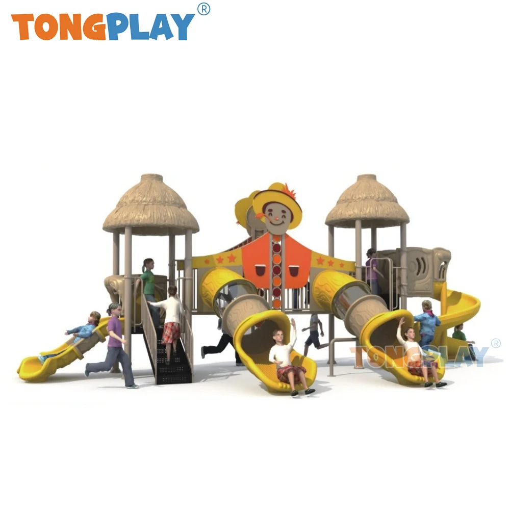 Tong play Medium Scarecrow series best-selling outdoor slide quality factory equipment children's outdoor playground