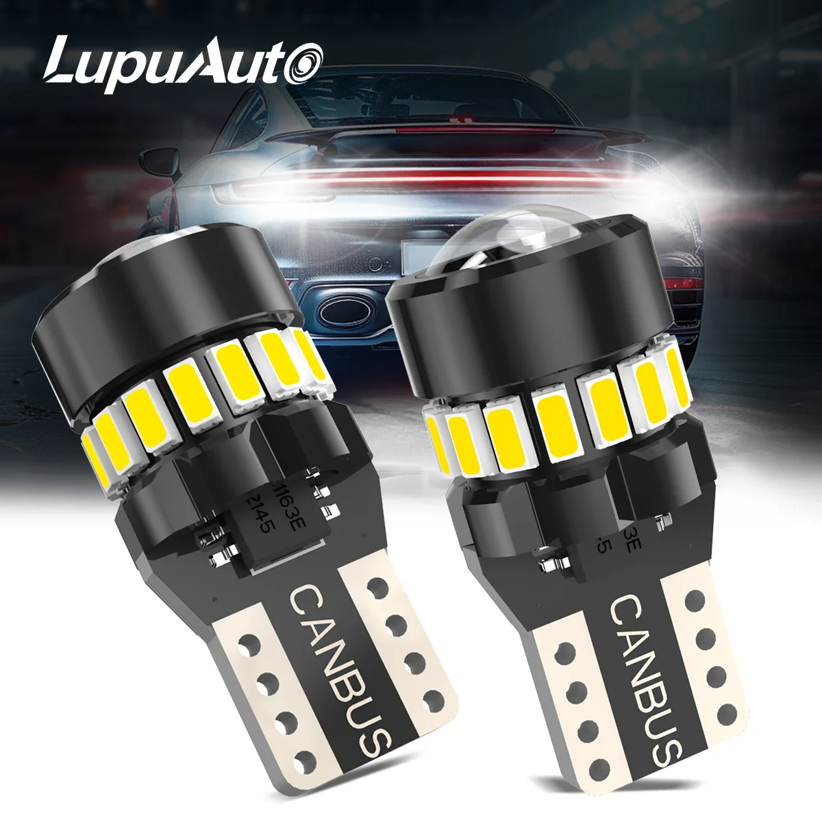 

T10 W5W LED Canbus No Error 194 168 Bulb 5W5 5W 12V Super Bright Car Interior Side Light License Plate Lamp Auto Universal