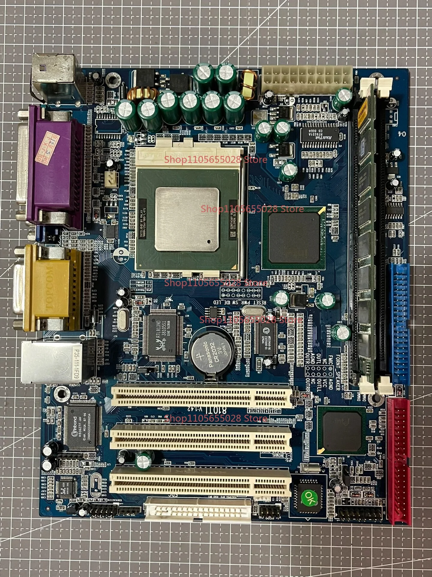 For TM-810TL Industrial Control Computer Main Board 810ET Main Board
