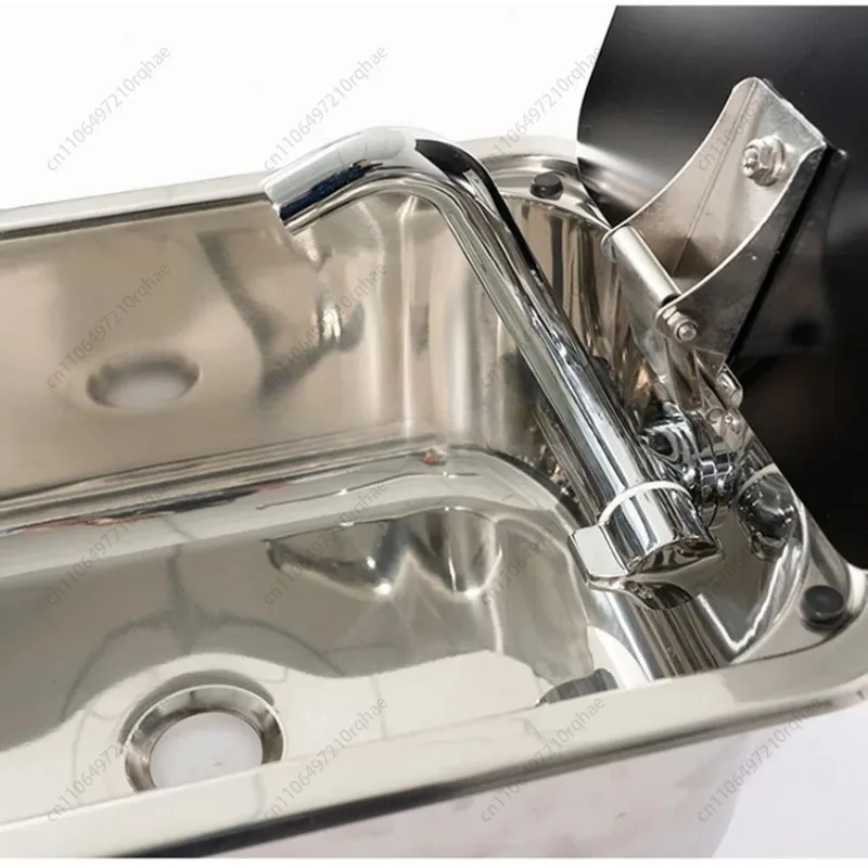 

304 Stainless Steel Narrow Compact Sink - Tempered Glass Lid for Car & Home Vegetable Washing Basin