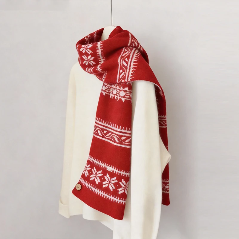 beliarst-100-merino-wool-knitted-scarf-for-women-versatile-warm-neck-protection-fashion-retro-fair-island-style-christmas-gift