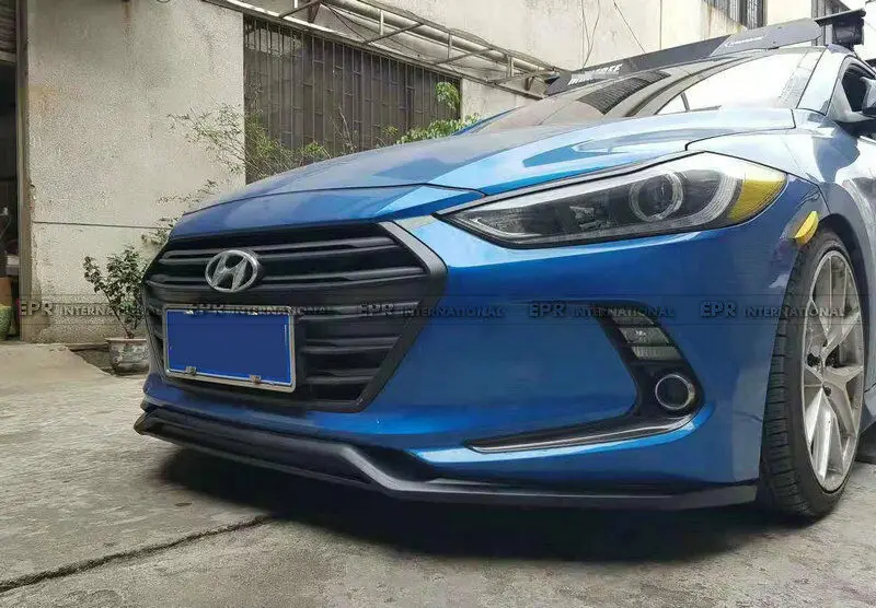 

For 2016+ Hyundai Elantra Avante AD OZ Style FRP Front Bupmer Lip wing unpainted