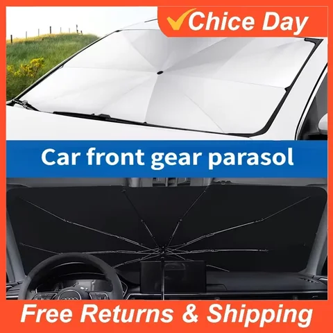 Folding Windshield Sunshade Umbrella