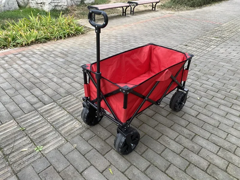 Collapsible Storage Cartss Wagon Decorative Garden Furniture Outdoor Folding Wagon