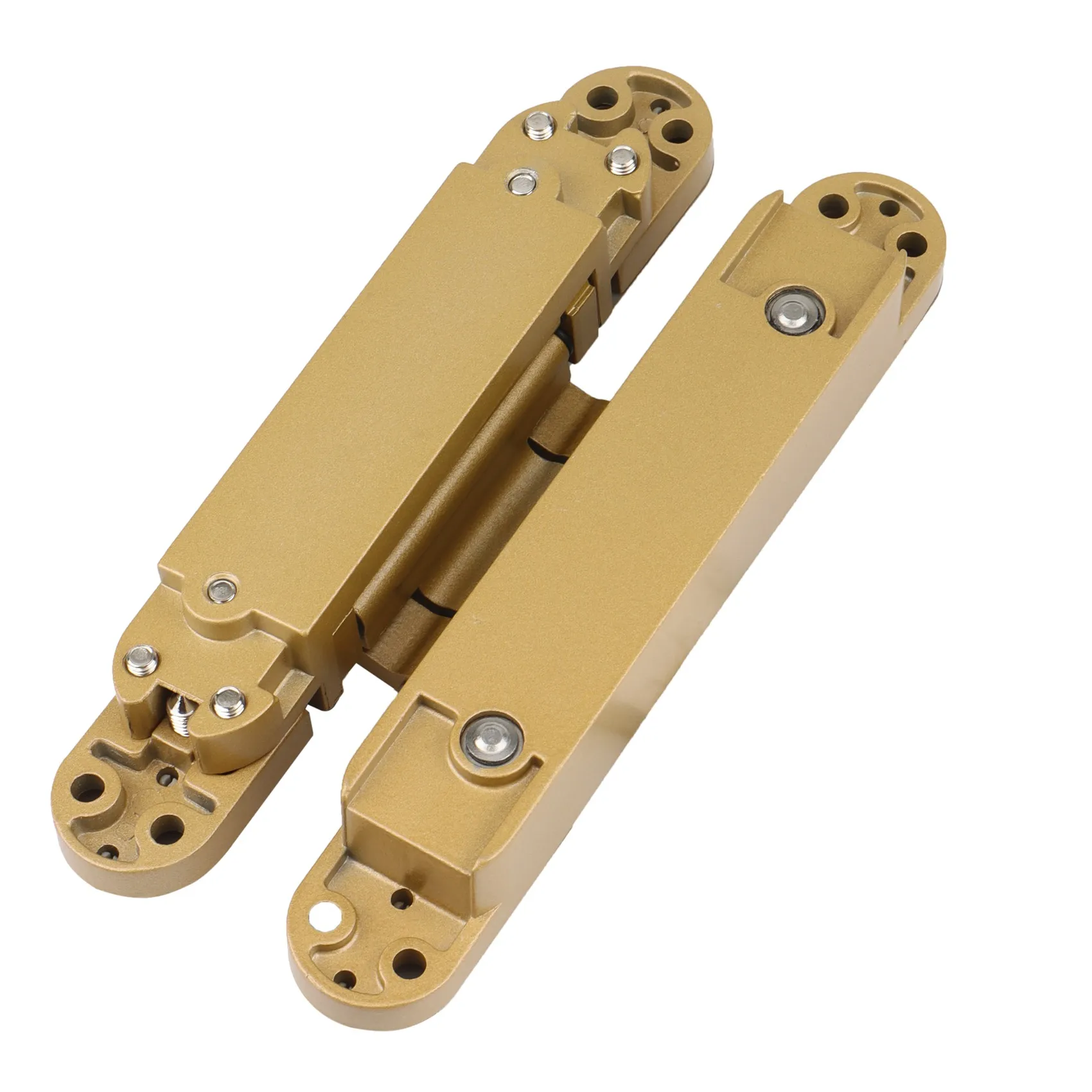 HOT 3D Adjustable Concealed Wood Door Mute Cross Hinge Adjustable Concealed Gate Self Closing Heavy Duty Hinges