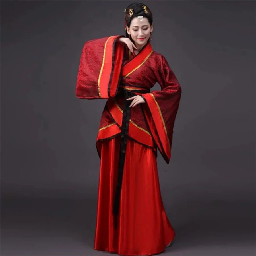Hanfu الأطفال 2026 الصينية زي الاطفال زهرة فتاة فساتين المرحلة التقليدية ارتداء النساء ملابس رقص الكبار فستان جنية #6