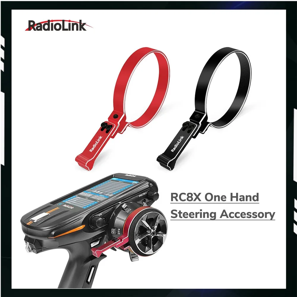 Radiolink RC8X Alloy One Hand Handwheel Control Accessory Adjustable Steering Wheel Controller Device for RC8X RC4GS RC6GS V2 V3