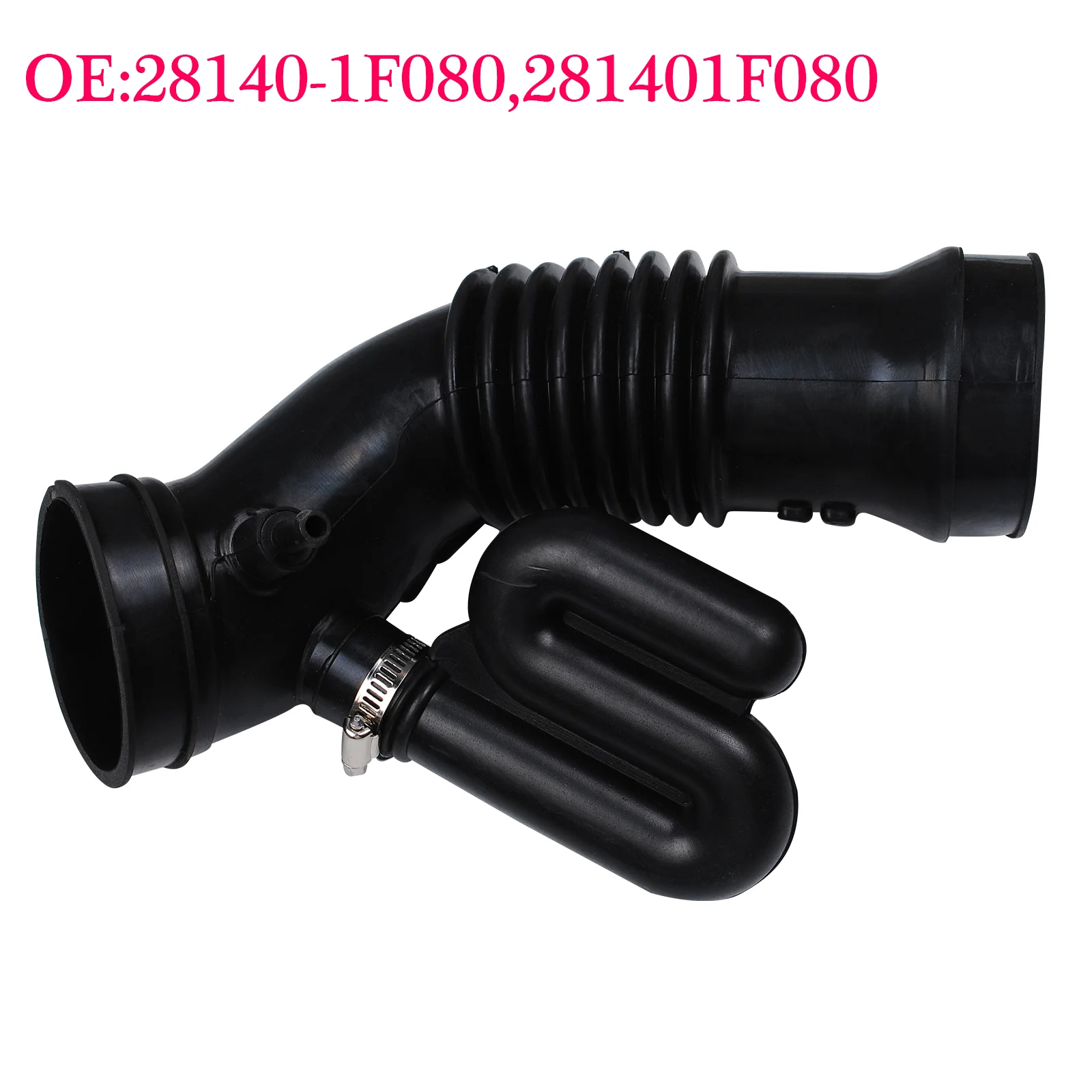 

Tucson 28140-1F080 Air Intake Hose Replacement - Compatible 281401F080 OEM Quality Engine Air Duct Pipe