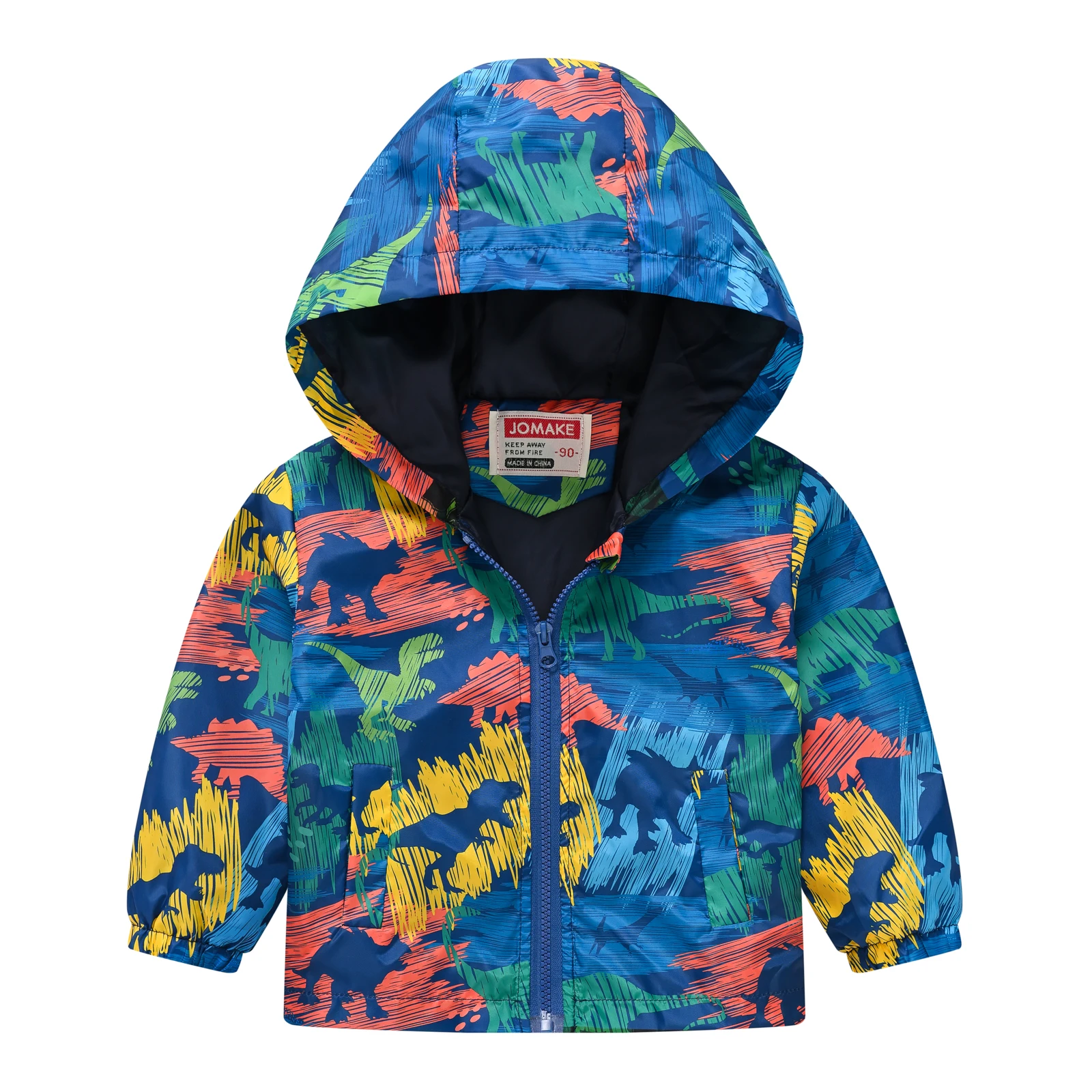 Autumn style new jacket printing children's cute hooded jacket Korean version of lightweight fashion jacket