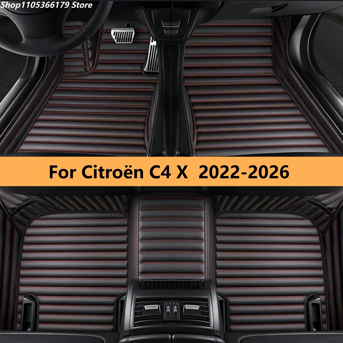 

Full Set Car Floor Mats For Citroën C4 X 2022 2023 2024 2025 2026 Floor Mats For Cars Interior Accessories