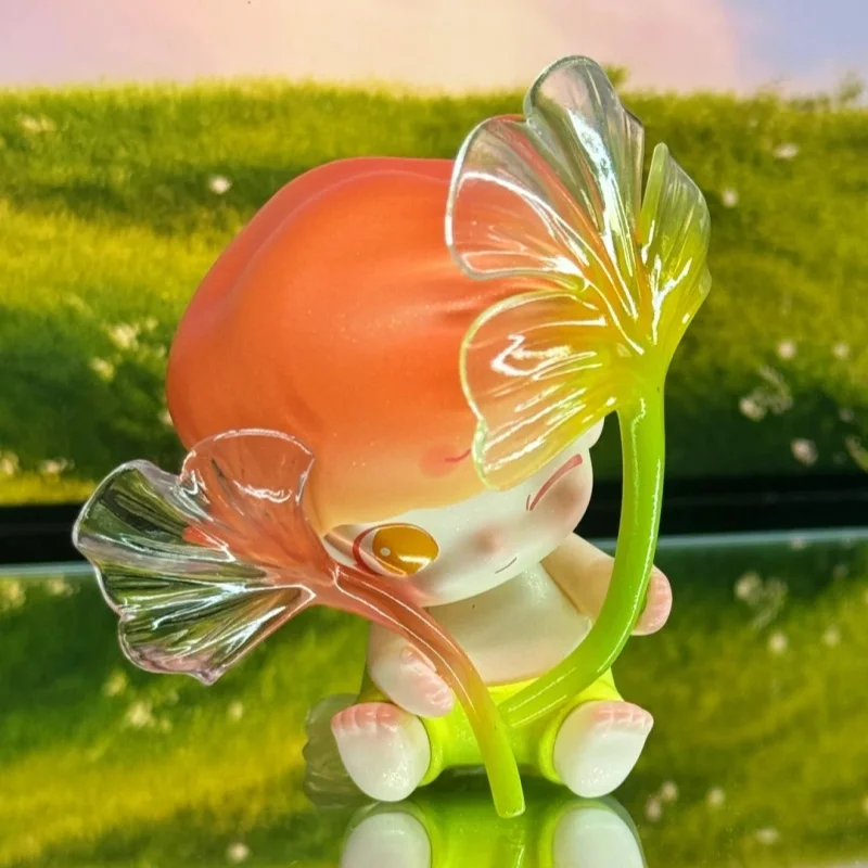 Oficial genuíno popmart dlaoo série estatuetas caixa cega bonito quarto brinquedos ornamentos caixas mistérios menina presentes do feriado pelo seu lado