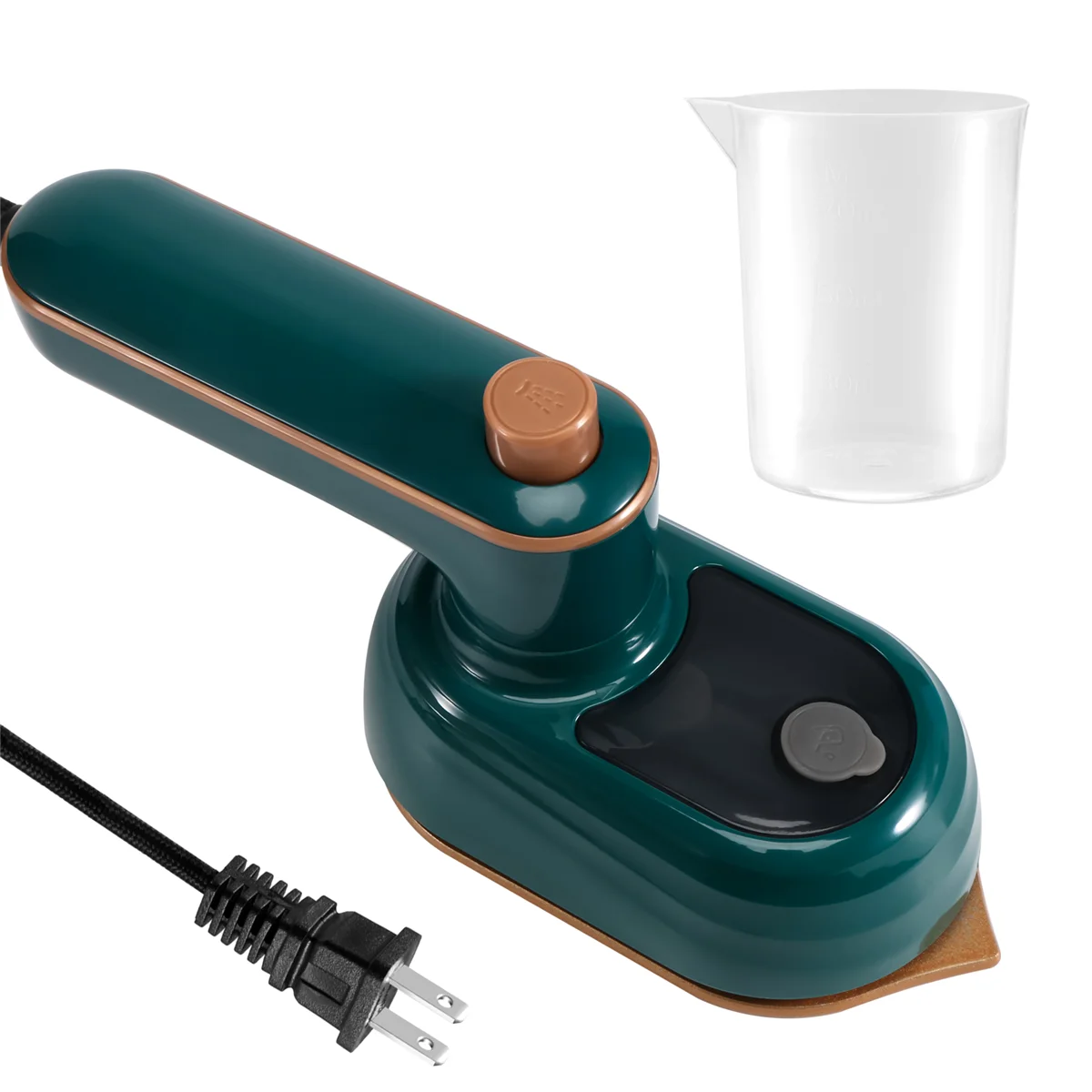 مكواة صغيرة محمولة باليد رطبة وجافة مولد مزدوج ساخن مُبخّر ملابس محمول للمنزل والسفر بقابس أمريكي