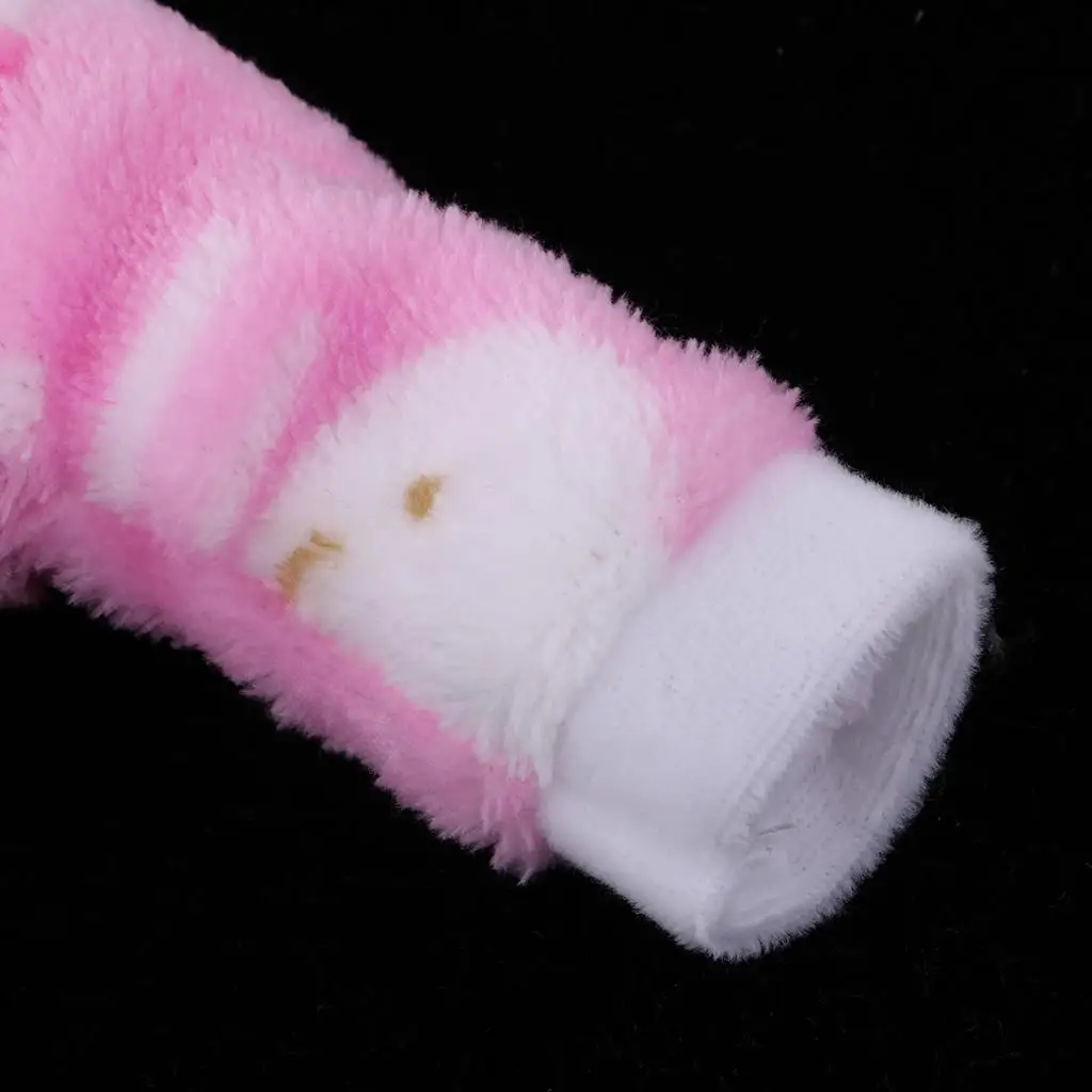 Doll Clothes 10cm to 11inch Plush Jumpsuit and Hat for Mellchan Baby Doll Dress Up Outfit Accessories