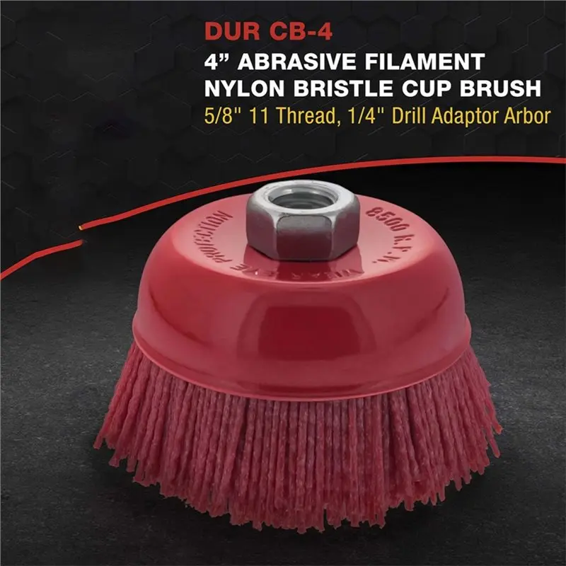 Aircraft Paint Remover Wire Brush For Grinder Wheel Hub Cleaning Tool Coarse Grit Angle Grinder Brush
