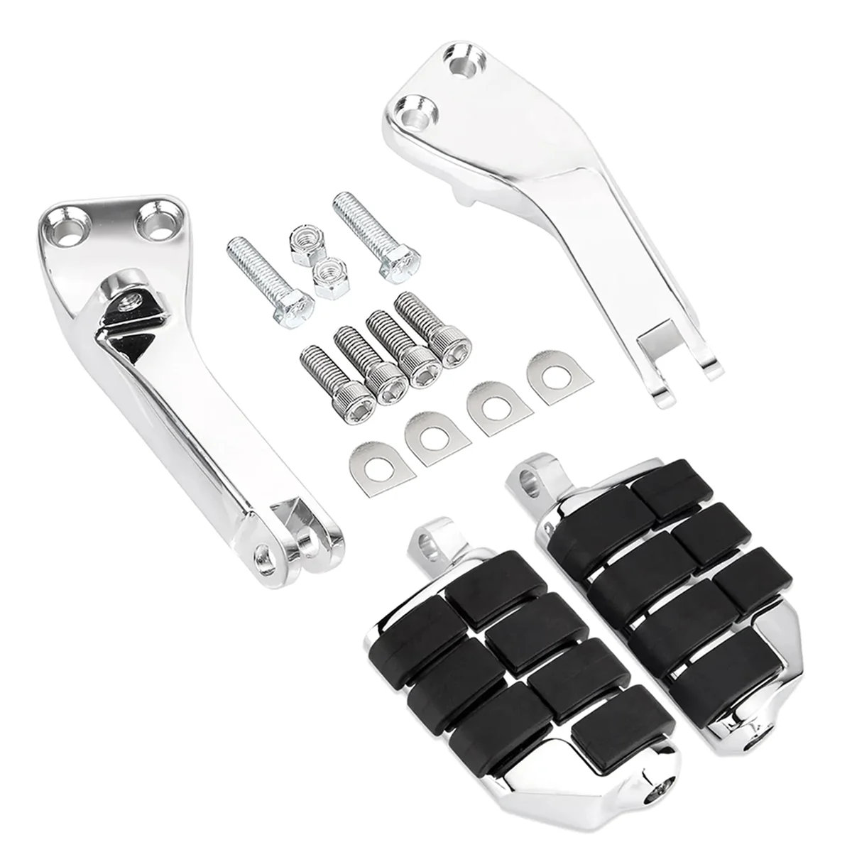 Passenger Foot Pegs Mount Bracket Kit for Dyna Street Fat FXDF FXDB