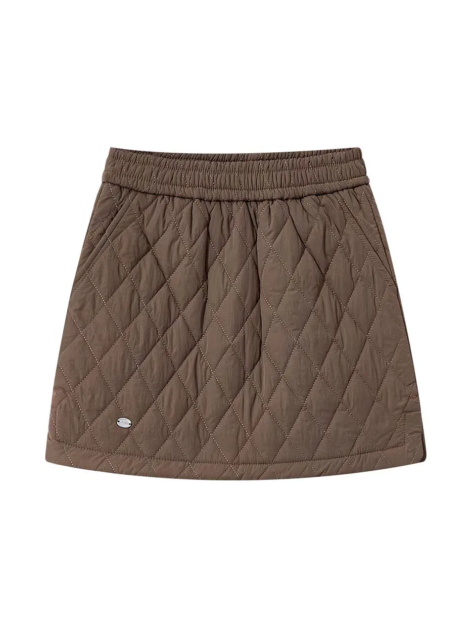 

Thickened Cotton High Waist Wrap around Short Skirt Women's Autumn Winter Design Sensation Warm Half-length Skirt Female