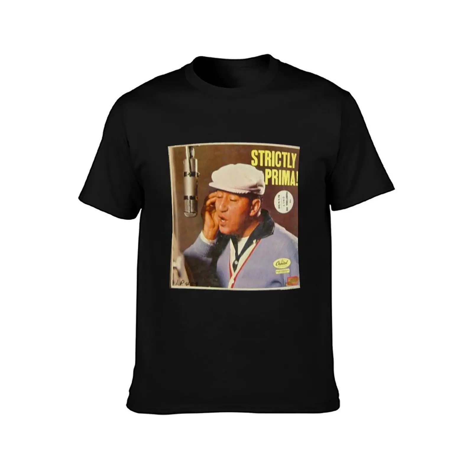 Louis Prima ?– Strictly Prima! 1959 lp T-Shirt Simple Graphic Design T-Shirt