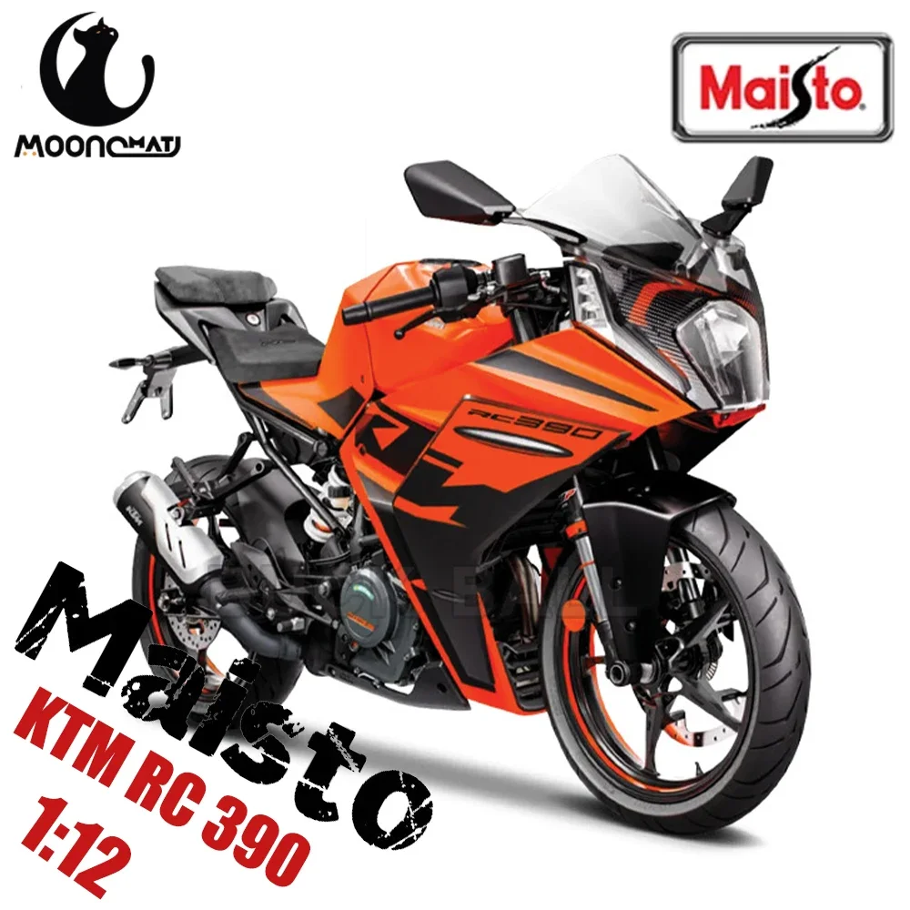 

Maisto 1:12 KTM RC 390 Sportster Motorcycle Model Static Die Cast Vehicles Kid Toy Gift Collectible Street Locomotive Collection