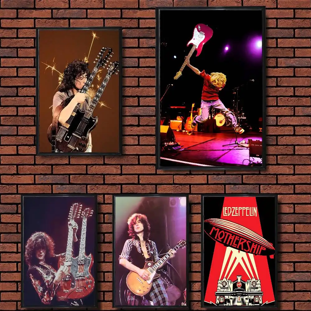 

band L-LedS Zeppelin COOL Poster HD Art Sticky Wall Waterproof Home Living Room Bedroom Bar Aesthetic Decoration