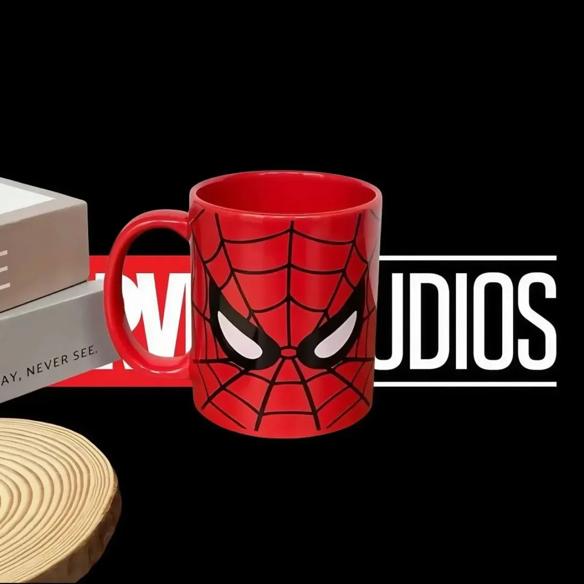 

Anime Marvel Spider-Man Movie Merchandise Creative Personalised Home Office Coffee Cup Cool Cartoon Ceramic Mug Water Cup Gift