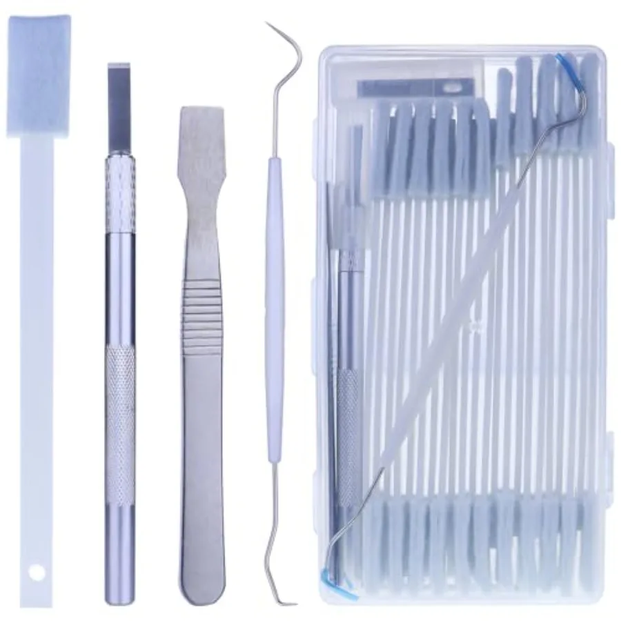

Disposable Detail Cleaning Brush for Tight Spaces, Detail Gap Crevice Cleaning Tool Set, Toilet Bowl Corner Hinge Scrubber, Sti