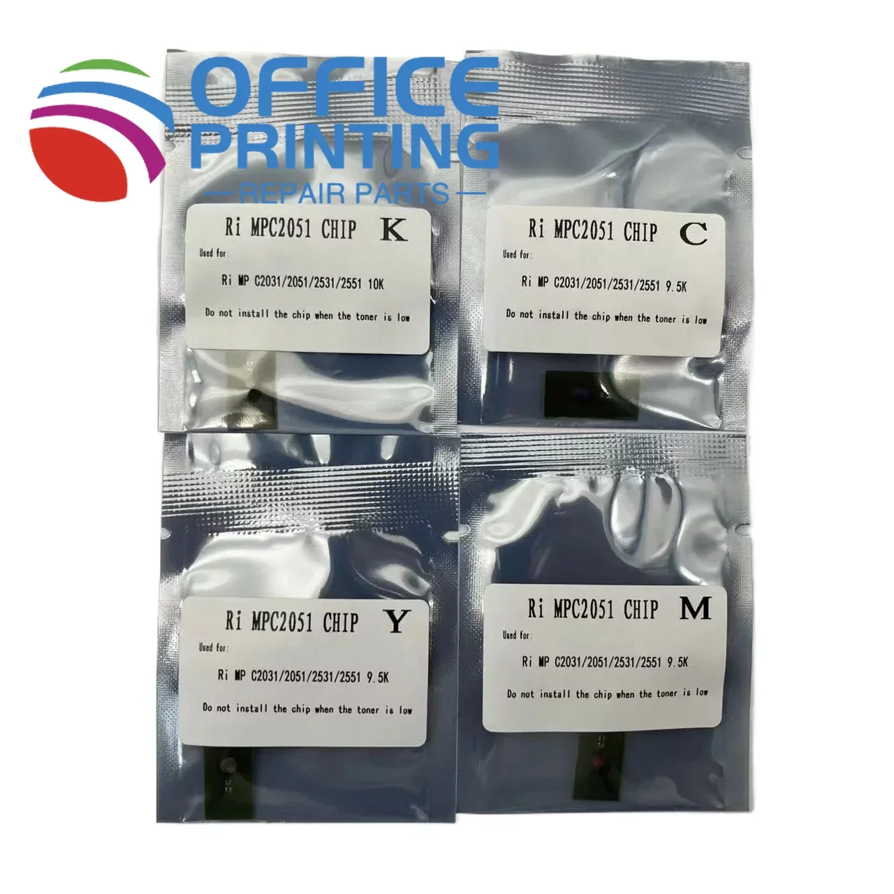 

Тонер-картриджи для Ricoh Aficio MP C2010 MPC2030 MPC2031 MPC2050 MPC2051 MPC2501 MPC2531 MPC2550 MPC2551 MPC2801, 20 шт.