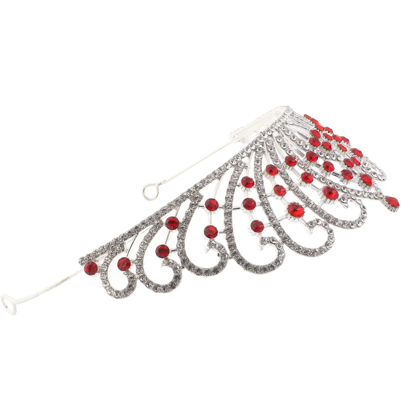 Rhinestone Crown for Women – Bridal Wedding Party Prom Cosplay Headpiece, Lightweight Comfortable