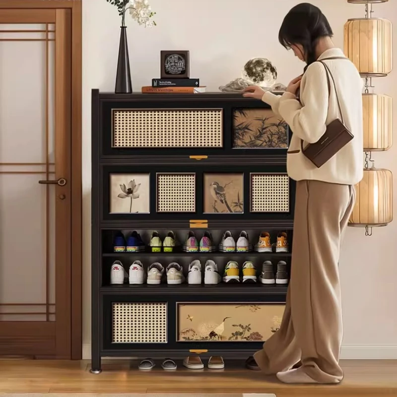 

Organizers House Shoe Cabinet Comfortable Drawers Shoe Cabinet Multifunction Living Room Organizador Zapatos Interior Furniture