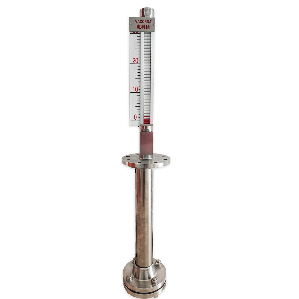 Vacorda factory top mounted magnetic liquid level indicator for corrosion liquid measurement