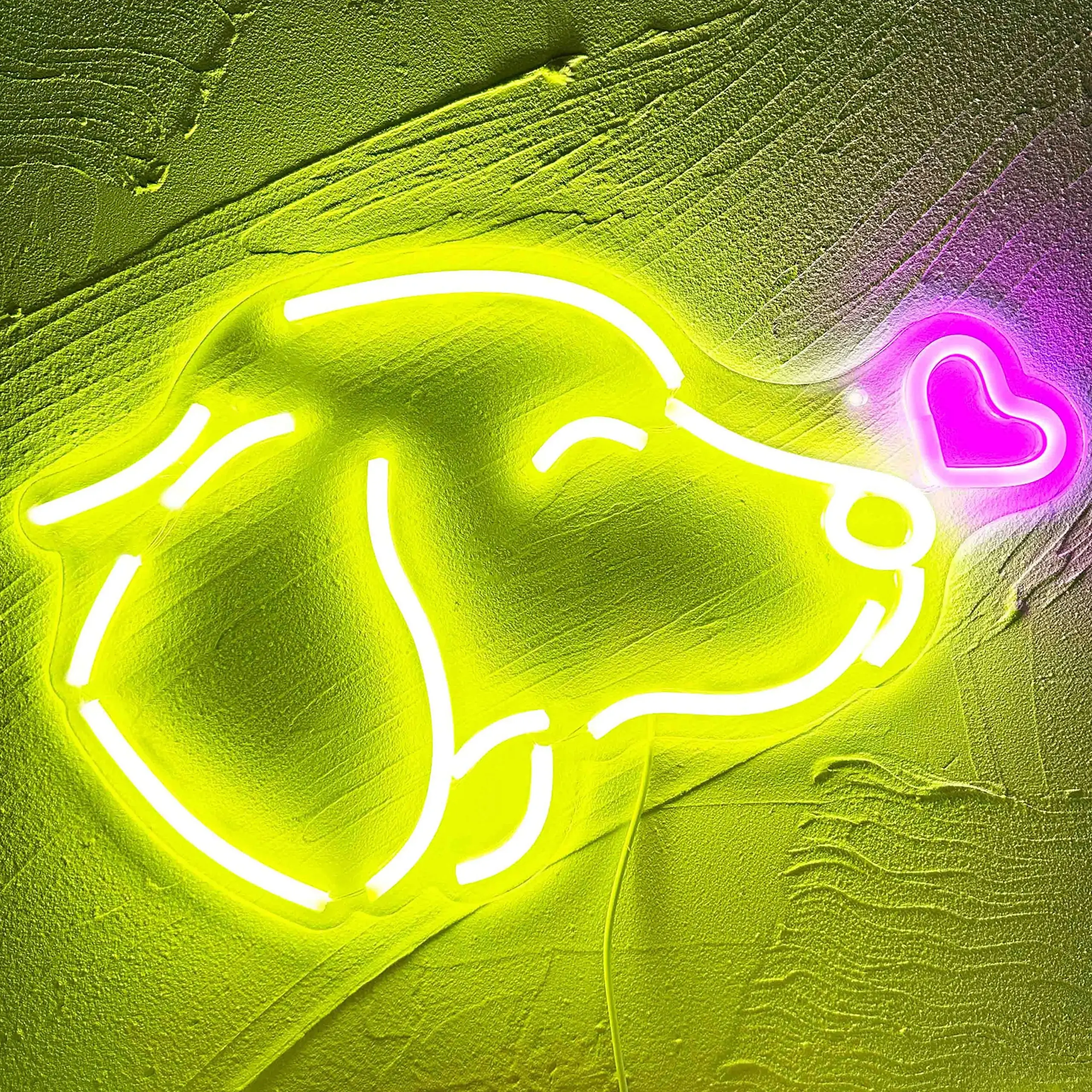 Golden Retriever Neon Sign Cute Dog Neon Sign LED Neon  Night Light for Bedroom Wall Home Party Decor Holiday Gift for Dog Lover