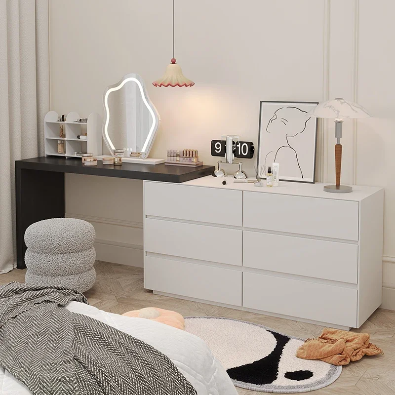 chest dresser integrated bedside bedroom corner makeup