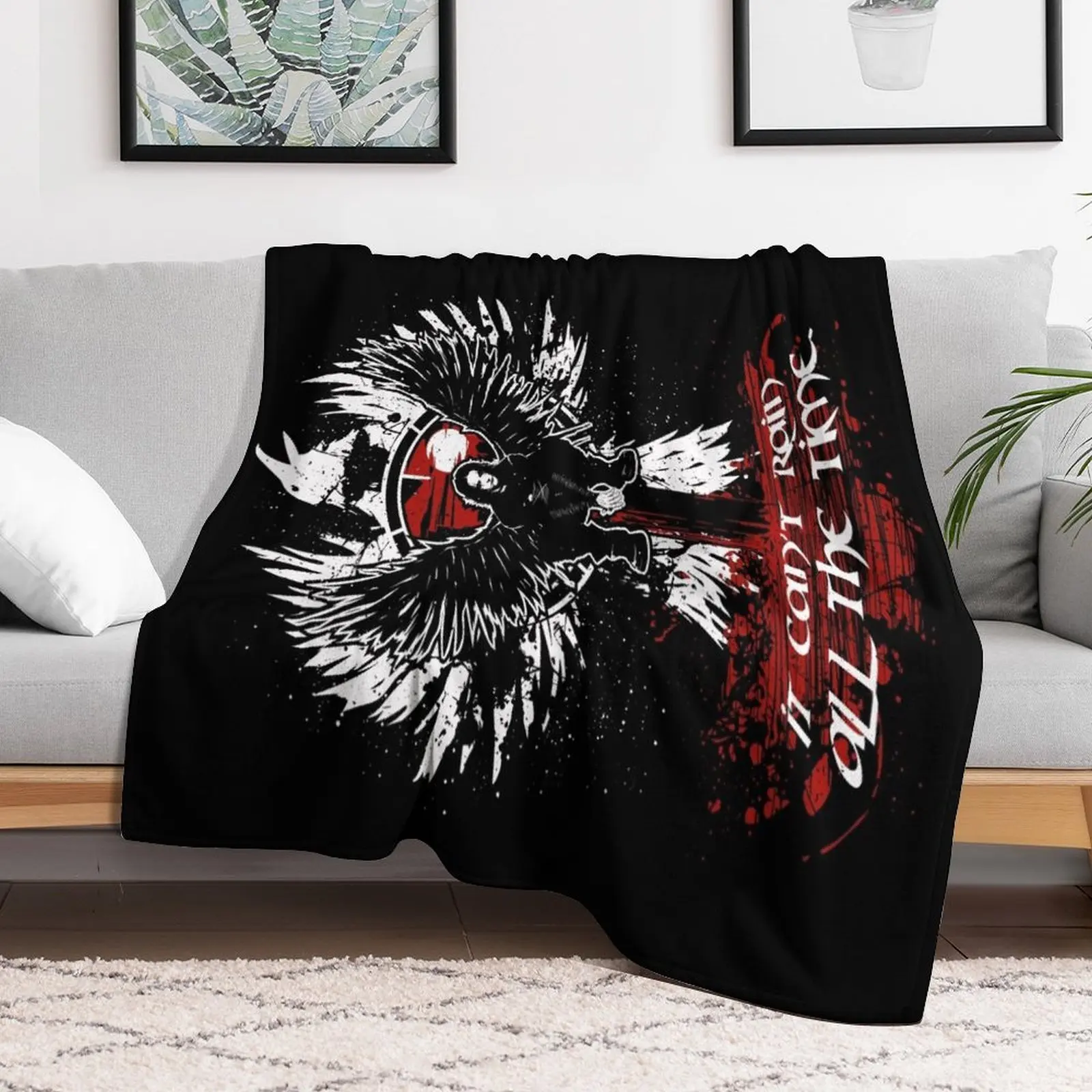 

The Crow Throw Blanket for winter Sofa Blankets