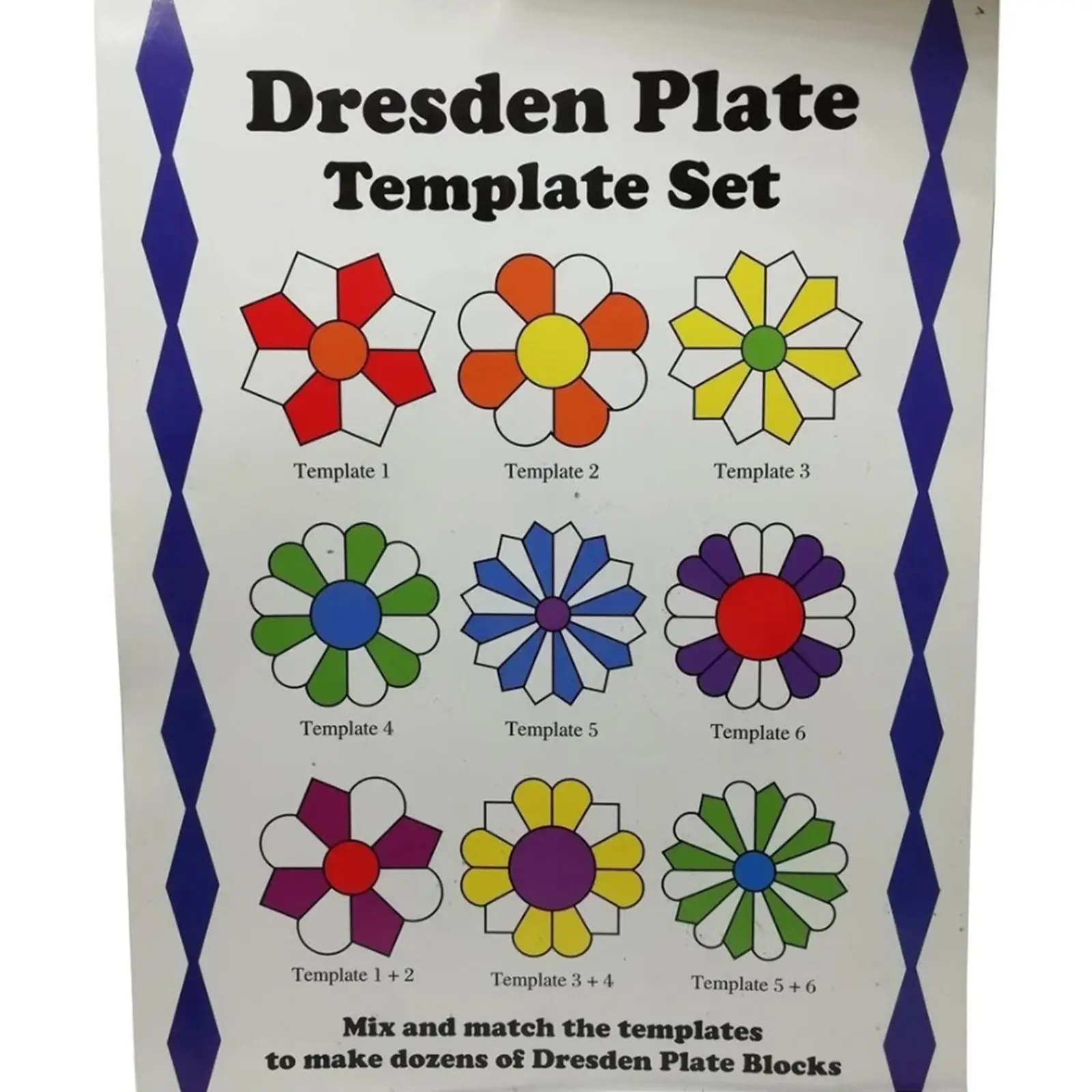 Paper Piecing Templates Quilting Patchwork Ruler Acrylic Sewing Marking Tools for Quilt Making DIY Projects view 3
