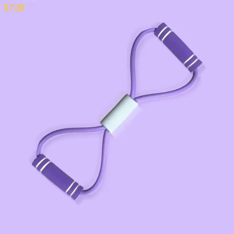 X7JD Multifunctional Resistance Band Figure 8 Pull Rope Strength Training Resistance Band Arms Pull Up for Home Workout