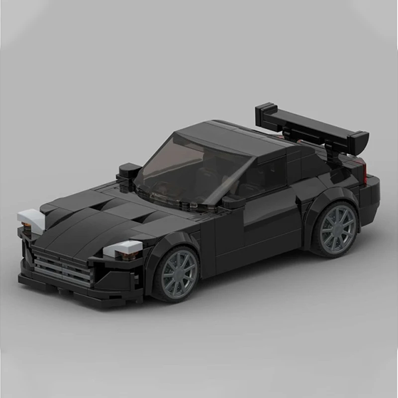 Stadtauto-Rennmodell MOC Bausteine Sportwagen S2000 Modulare Technologie Geschenke Urlaub Zusammenbau Kinderspielzeug-Set