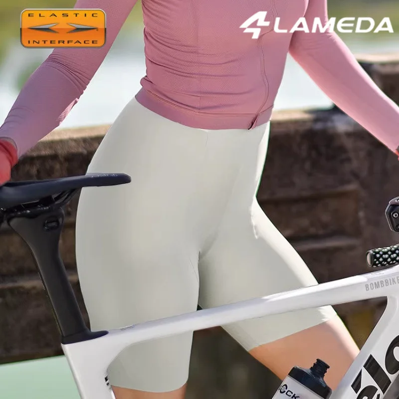 

Lameda Women's Cycling Bib Shorts With Double Arrow Pad,Cycling Shorts With Pockets,Spring/summer Road Shorts
