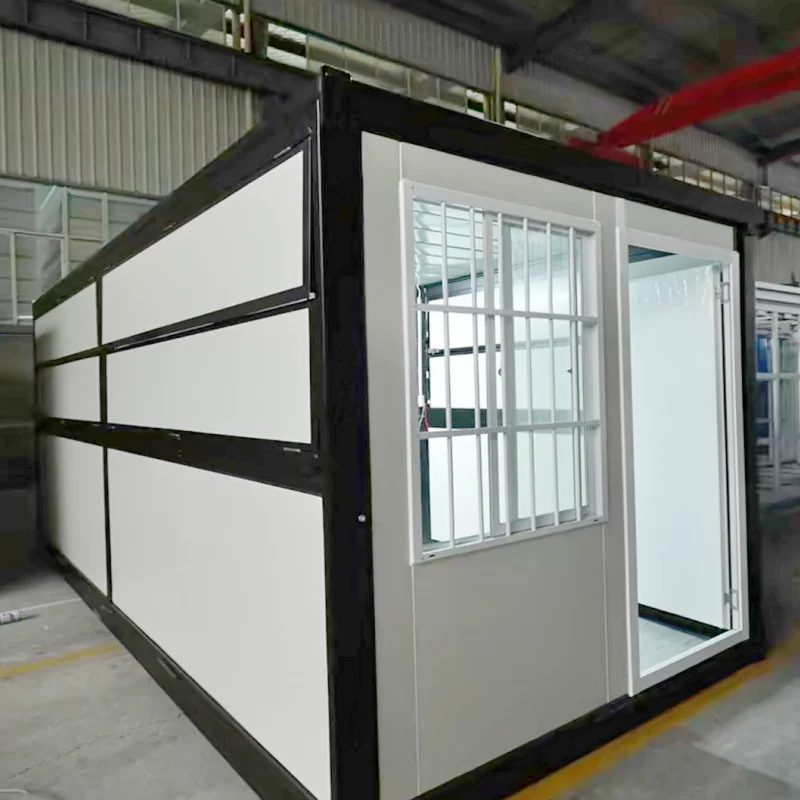 Easy Installation Portable Multifunctional Modular Foldable Container House Customized Urban Street Retail Shop Container House