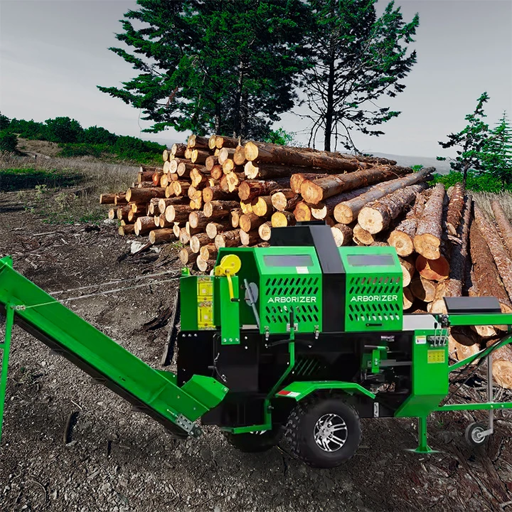 Gardening Tools Video - 15HP Log Splitter Dynamic Mobile Firewood