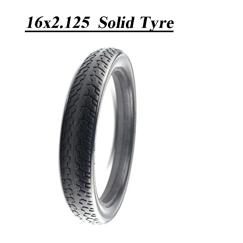 16x2.125 inches Solid Tire for Bicycle Anti Stab 16X2.125 Riding MTB Road Bike Tyre