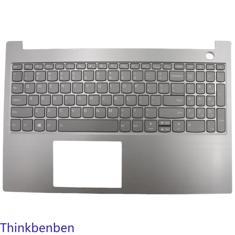 English Gray Mineral Upper Palmrest Keyboard Cover for Thinkbook 15 IML IIL 5CB0W45244