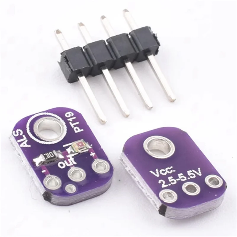 A99E-ALS-PT19 Modulo sensore di luce analogica Scheda breakout sensore di luce ad alta gamma dinamica Modulo sensore UV di luce da 2,5 V-5,5 V