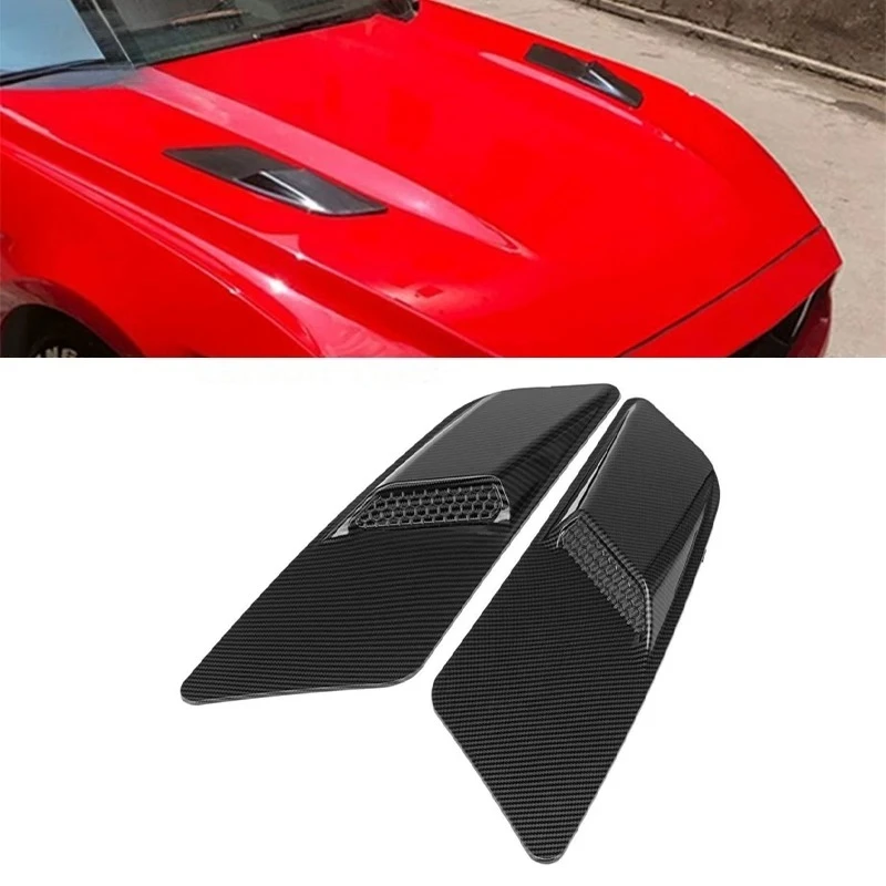 

15-17 for Mustang hood decoration trend body decoration leaf panel decoration sticker no punching car accessories