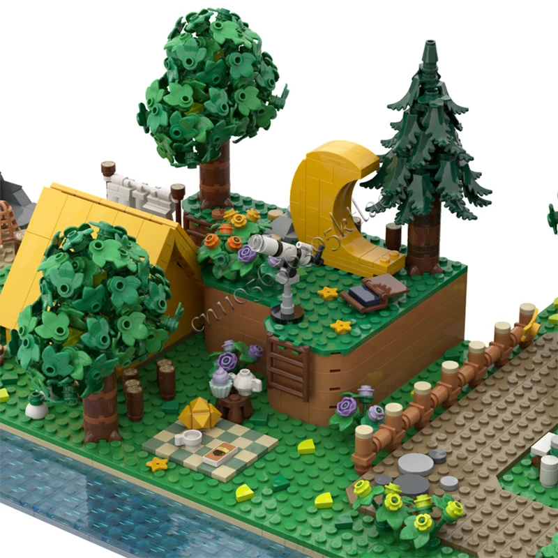 6276 قطعة العمارة في القرون الوسطى MOC وحدات الطوب مجموعة مدينة عرض الشارع نموذج وسط المدينة المباني كتلة عدة لتقوم بها بنفسك للطفل #2