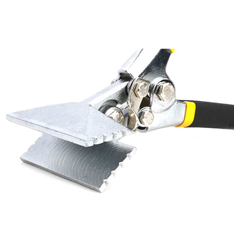Multifunctional Folding Pliers Sheet Metal Bending Pliers Straight Handle Hand Seamer Crimping Folding Household Tools