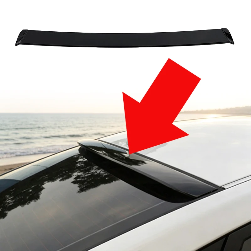 Rear Roof Spoiler Top Wing For Hyundai Elantra 2012‑2015 Car Exterior Body Kit Modified Upgrade Decorative Auto Replacement Acce