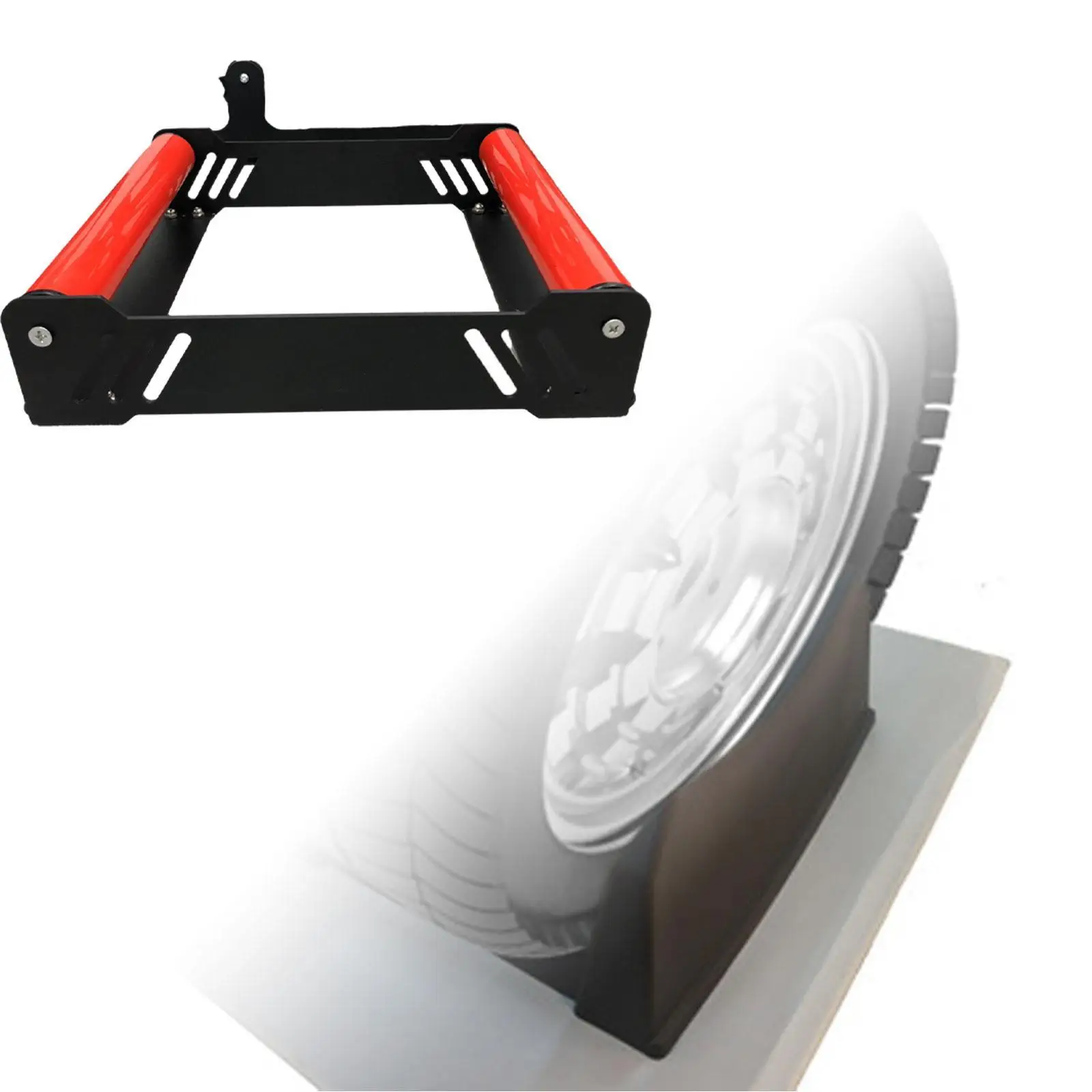 

Wheels Rims Stand Display Rack for Applying Tyre Shine Ceramic Coating