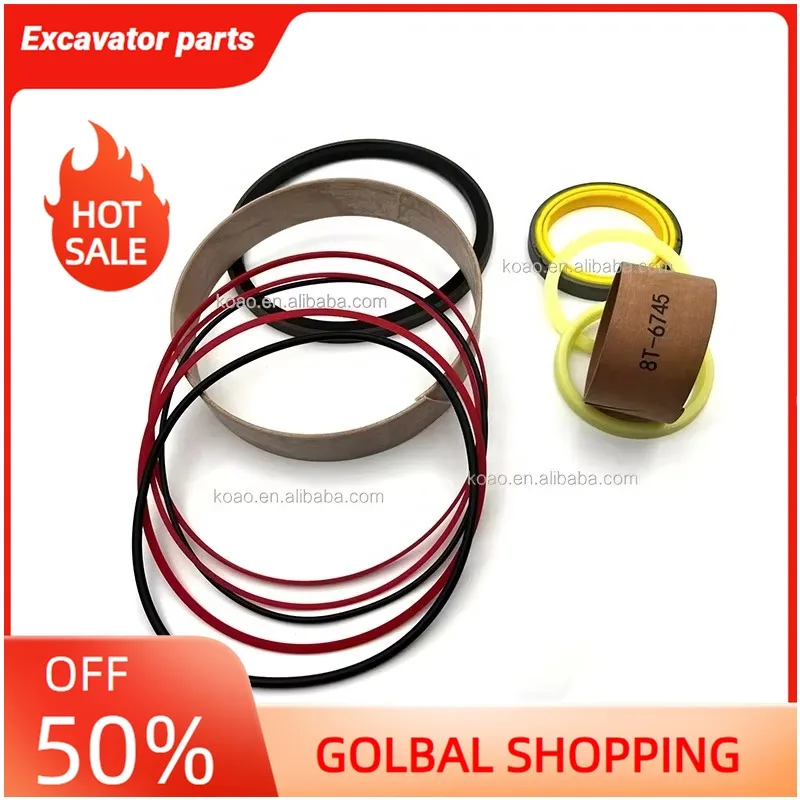 

Для 245-0584 7X-2715 Комплект уплотнений гидравлического цилиндра CAT (CAT) D9N/D10N/D10R/D11N Гусеничный демпфер